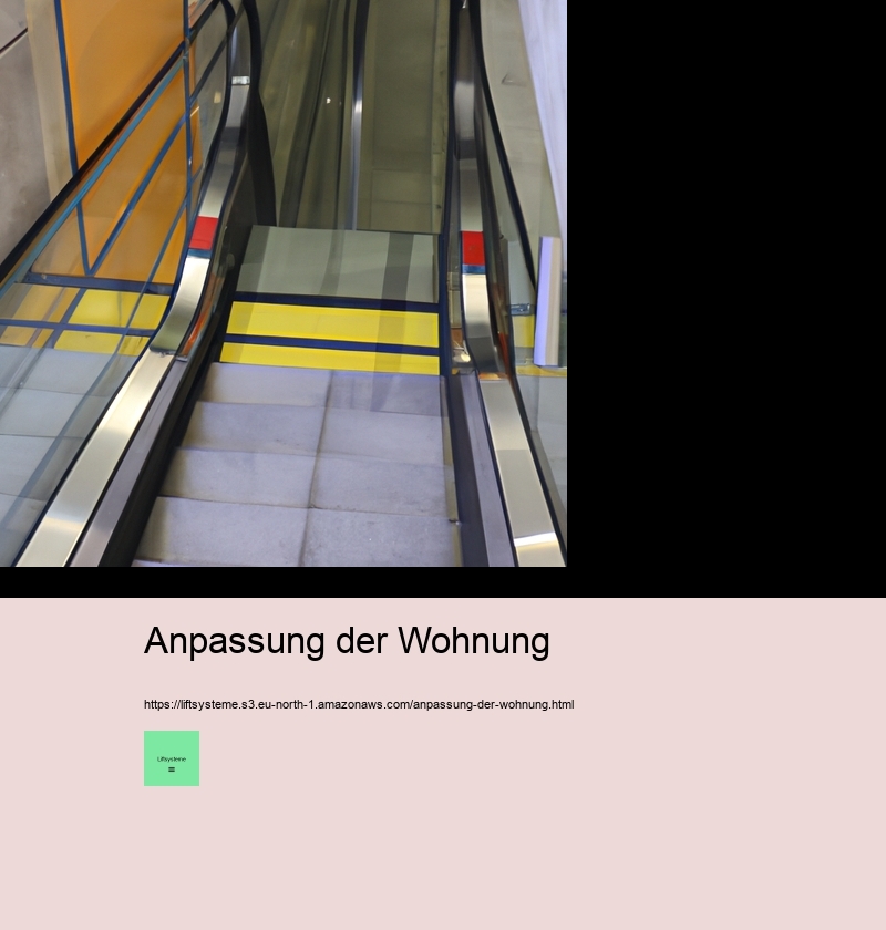 Anpassung der Wohnung