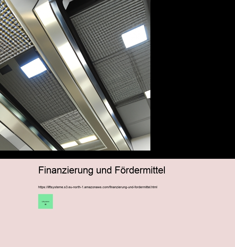 Finanzierung und Fördermittel