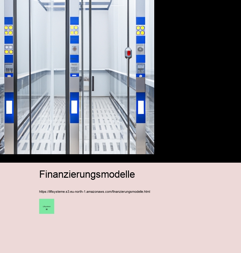 Finanzierungsmodelle